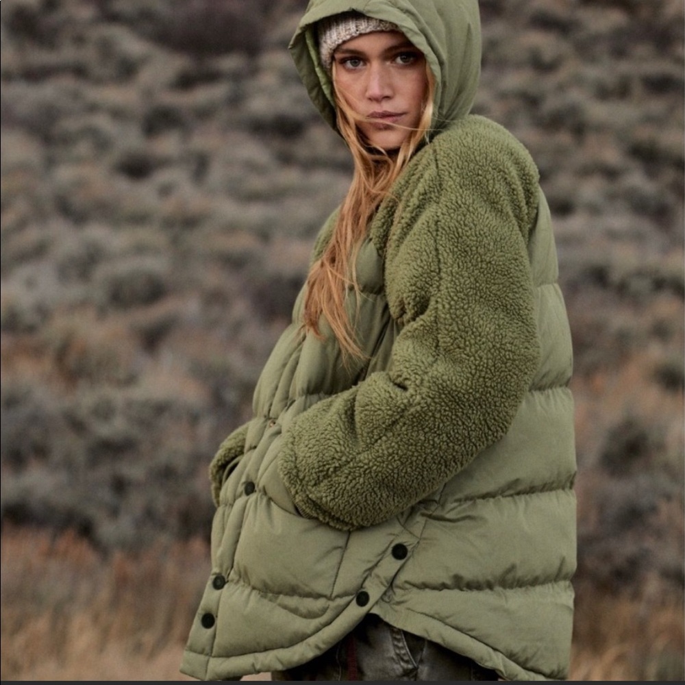 NWT ANTHROPOLOGIE | Pilcro | Swing Puffer Jacket |Size XS